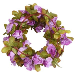 vidaXL Ghirlande de flori artificiale, 6 buc., violet deschis, 250 cm imagine