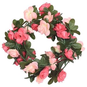vidaXL Ghirlande de flori artificiale, 6 buc., roze, 240 cm imagine
