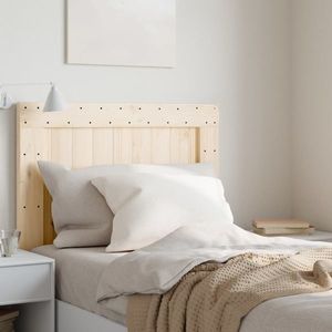 vidaXL Tăblie de pat, 80x104 cm, lemn masiv de pin imagine