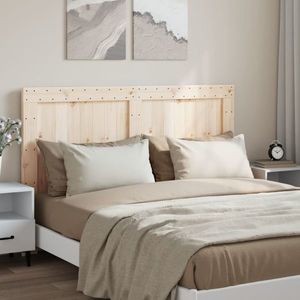 vidaXL Tăblie de pat, 160x104 cm, lemn masiv de pin imagine