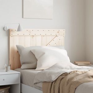 vidaXL Tăblie de pat, 90x104 cm, lemn masiv de pin imagine