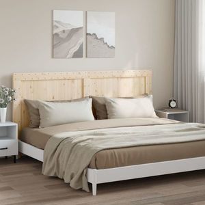 vidaXL Tăblie de pat, 200x104 cm, lemn masiv de pin imagine