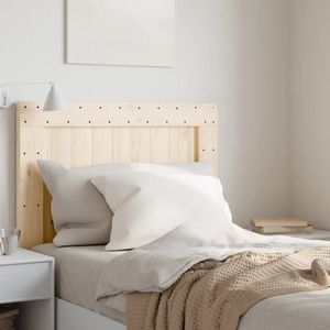 vidaXL Tăblie de pat, 90x104 cm, lemn masiv de pin imagine