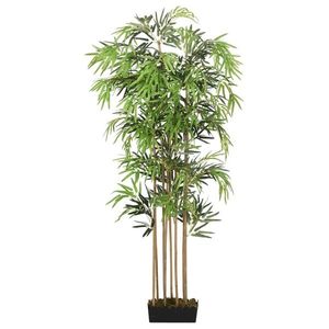 vidaXL Arbore din bambus artificial 1095 de frunze 150 cm verde imagine