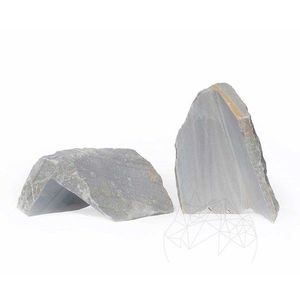 Marmura Poligonala Rock Face Crystal (Coltar) imagine