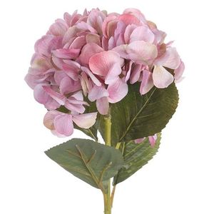 Floare decorativa Hortensie roz 65 cm imagine