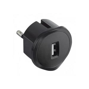 Legrand 50681 - Adaptor USB in priza 230V/1, 5A negru imagine