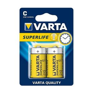 Varta 2014 - 2 buc Baterie zinc carbon SUPERLIFE C 1, 5V imagine