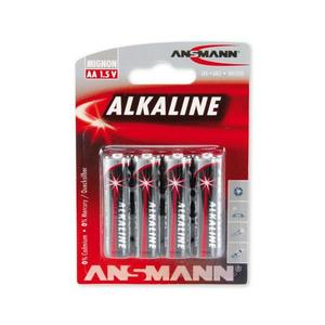 Ansmann 09629 LR6 AA RED - 4buc baterie alcalina 1, 5V imagine