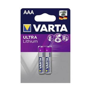 Varta 6103301402 - 2 buc Baterie litiu ULTRA AAA 1, 5V imagine