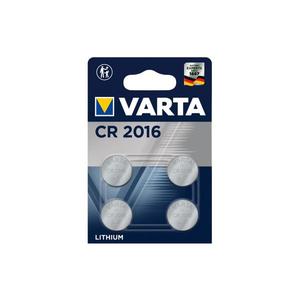 Varta 6016101404 - 4 buc Baterie cu buton litiu ELECTRONICS CR2016 3V imagine