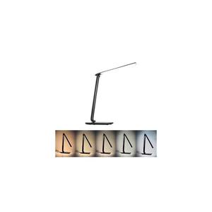 Lampă LED de masă dimabilă cu conector USB LED/12W/230V neagră Brilagi imagine