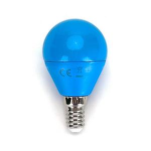 Bec LED G45 E14/4W/230V albastru imagine