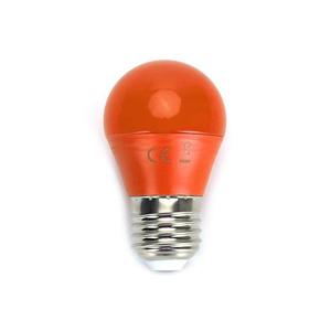 Bec LED G45 E27/4W/230V portocaliu imagine