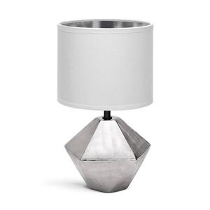 Lampă de masă 1xE14/40W/230V argintie/albă imagine