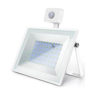 Proiector LED cu senzor LED/50W/230V 6400K IP65 alb imagine