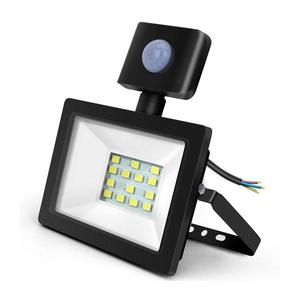 Proiector LED cu senzor LED/10W/230V 6400K IP65 negru imagine