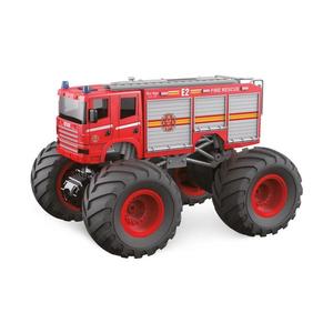 Mașină de pompieri teleghidată roșie/neagră imagine