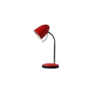 Lampă de masă 1xE27/36W/230V roșie/crom imagine