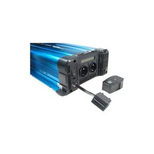 Convertor de tensiune 3000W/12/230V + telecomandă imagine