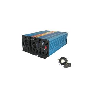 Convertor de tensiune 2000W/12/230V + telecomandă cu fir imagine