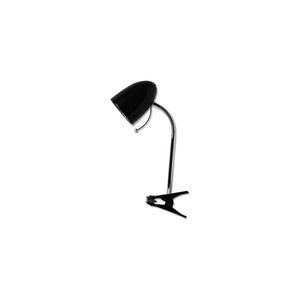 Lampă de masă cu clemă 1xE27/11W/230V neagră/crom imagine