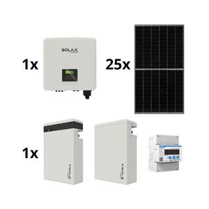Set solar: SOLAX Power 10kWp RISEN Full Black + invertor SOLAX 3f 15kW + baterie 11, 6 kWh imagine