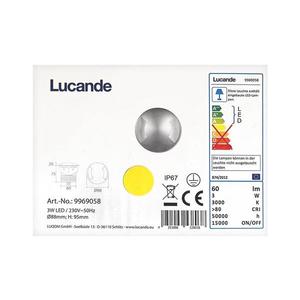 Corp de iluminat LED încastrat de exterior HELENE LED/3W/230V IP67 Lucande imagine