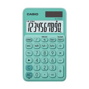 Calculator de buzunar 1xLR54 verde Casio imagine