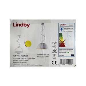 Lustră LED RGB dimabilă pe cablu CAROLLE LED/10W/230V Lindby + telecomandă imagine