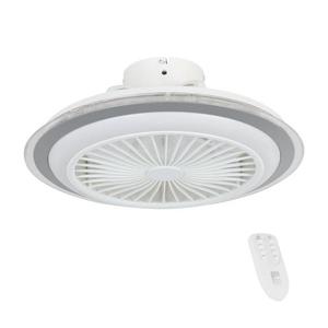 lator LED dimabil de tavan ALBUFEIRA LED/25, 5W/230V Eglo 35141 alb/gri + telecomandă imagine