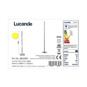 Lampadar LED dimabil MARGEAU 7xLED/4, 7W/230V Lucande imagine