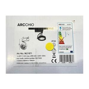 Spot LED pentru sistem de șină RICK AR111 1xG53/13W/230V Arcchio imagine
