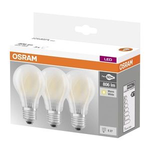 SET 3x Bec LED VINTAGE E27/7W/230V 2700K - Osram imagine