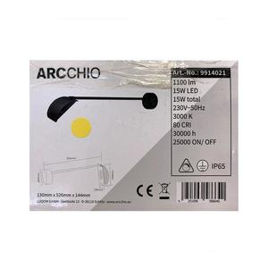 Aplică LED de exterior GRAYSON LED/15W/230V IP65 Arcchio imagine