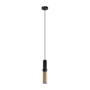 PND-14290-1-BK-BRO - Lustră pe cablu ISIDORA 1xGU10/25W/230V negru/bronz imagine