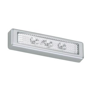 Corp de iluminat LED tactil de orientare LERO LED/0, 18W/3xAAA argintiu Briloner 2689-034 imagine