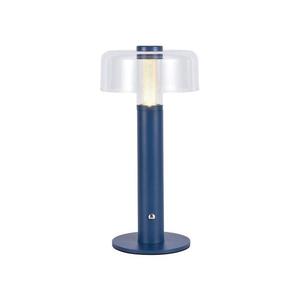 Lampă LED reîncărcabilă dimabilă de masă LED/1W/5V 3000K 1800 mAh albastru imagine