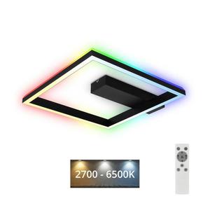 Lustră LED RGBW dimabilă aplicată FRAME LED/18W/230V 2700-6500K Brilo + telecomandă imagine