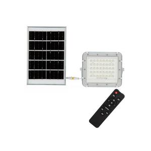 Proiector LED solar de exterior LED/6W/3, 2V IP65 6400K alb + telecomandă imagine