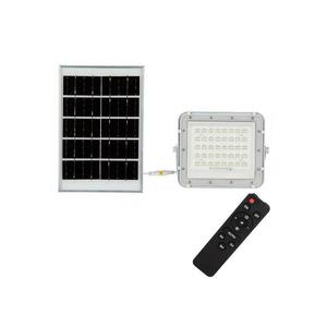 Proiector LED solar de exterior LED/10W/3, 2V IP65 6400K alb + telecomandă imagine