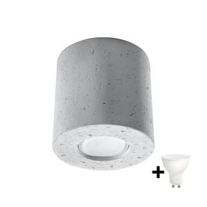 Plafonieră LED FRIDA 1xGU10/7W/230V beton Brilagi imagine