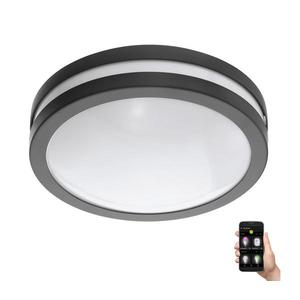 Plafonieră LED dimabilă pentru baie LOCANA-C LED/14W/230V IP44 negru Eglo 33571 imagine