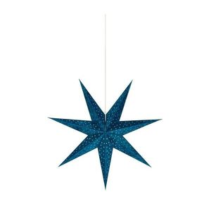 Markslöjd 705487 - Decorațiune de crăciun VELOURS 1xE14/6W/230V 75 cm albastru imagine