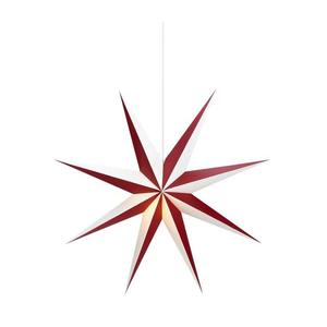 Markslöjd 704523 - Decorațiuni de crăciun ALVA 1xE14/25W/230V roșu/alb 75 cm imagine