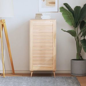 vidaXL Ușă de dulap cu design lambriu, 99, 3x49, 4 cm, lemn masiv de pin imagine