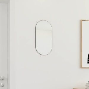 vidaXL Oglindă de perete, 40x20 cm, sticlă imagine