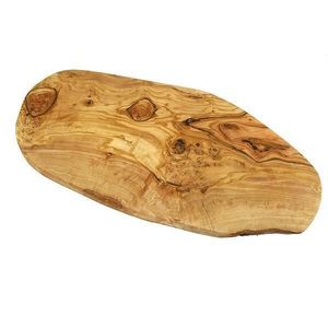 Tocator din lemn de maslin, 30-34 cm, forma naturala, rustica imagine