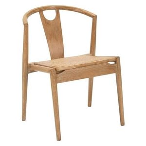Set 2 scaune, Japan -B, Mauro Ferretti, 56 x 53 x 76 cm, lemn de frasin/ratan, maro imagine