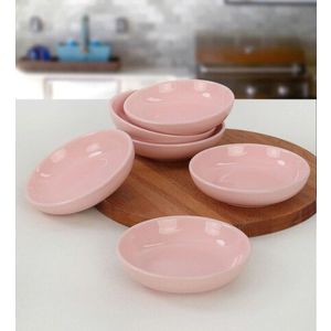 Set boluri pentru sos, Keramika, 275KRM1462, Ceramica, Roz imagine
